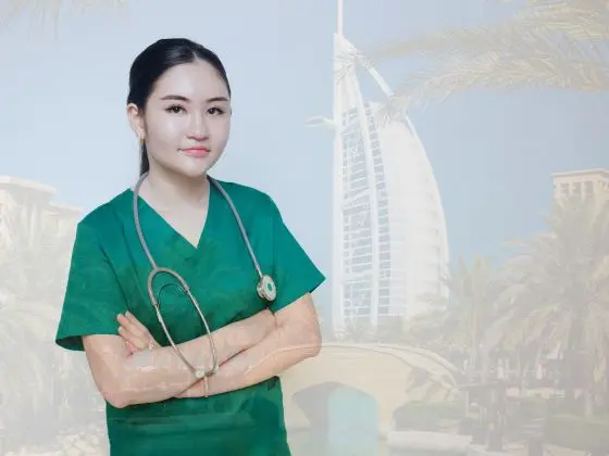A nurse with top Nursing Specializations in Demand in Dubai Hospitals